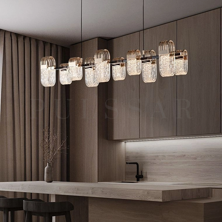 Реечная люстра JERALD LONG