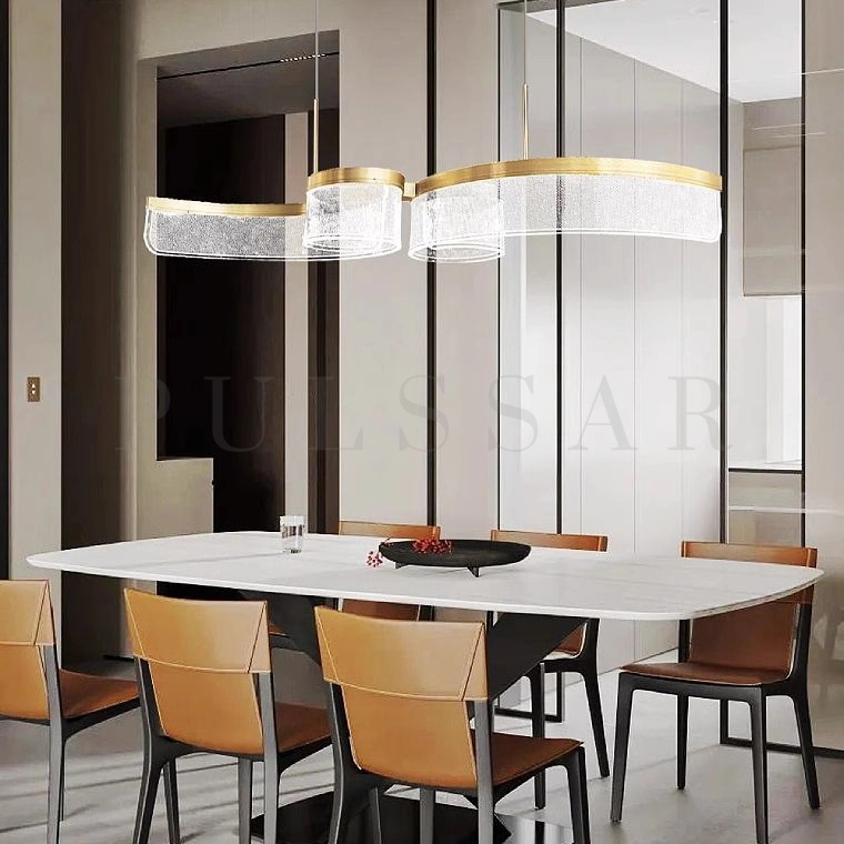 Реечная люстра SCENE TWIN