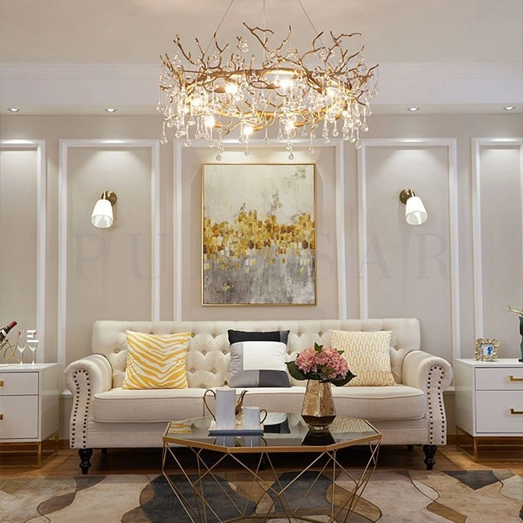 Кольцевая люстра ROSE RING