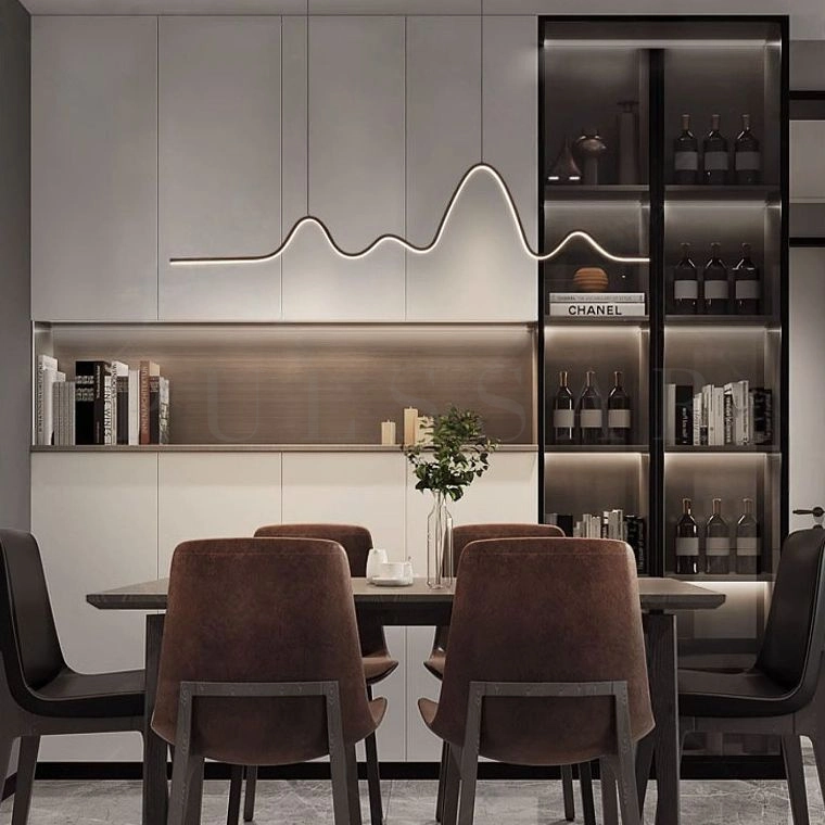 Реечная люстра TEUNIS