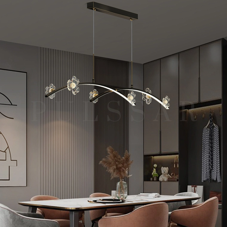 Реечная люстра CAMILIA ARC