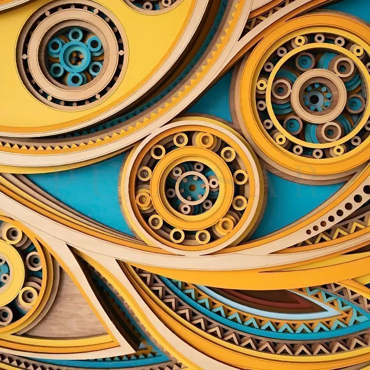 Дизайнерский настенный декор ECO-104