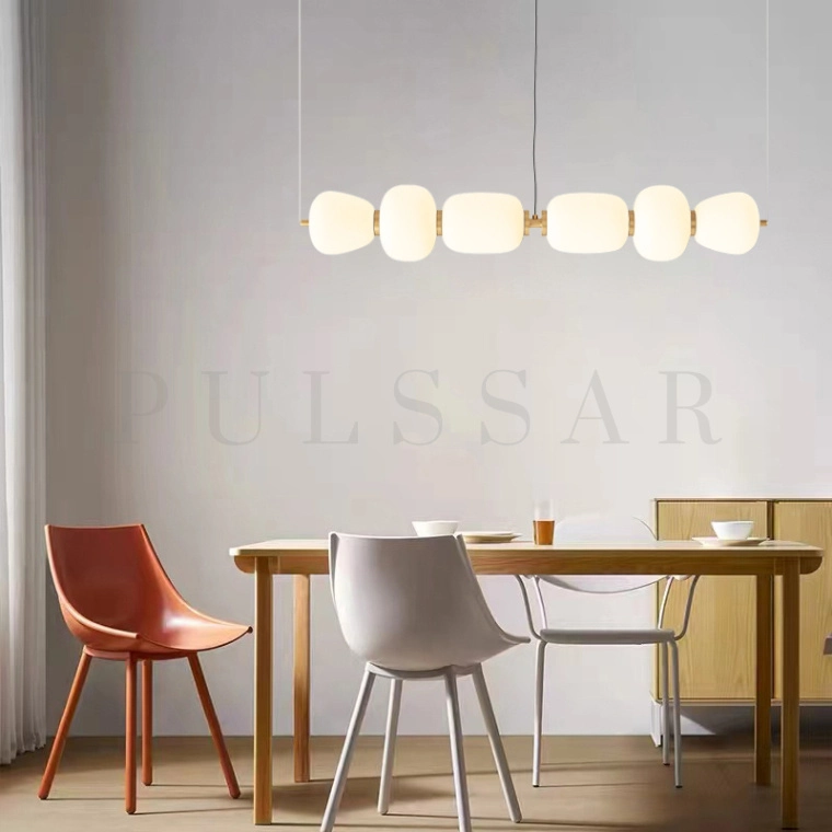 Реечная люстра HEMING L