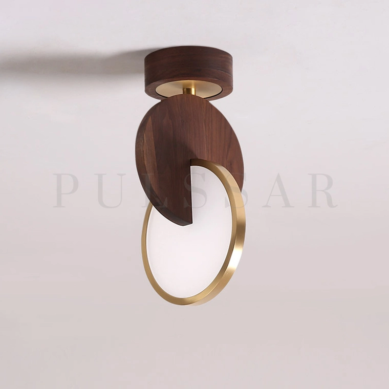 Потолочный светильник GLATT WOOD CH