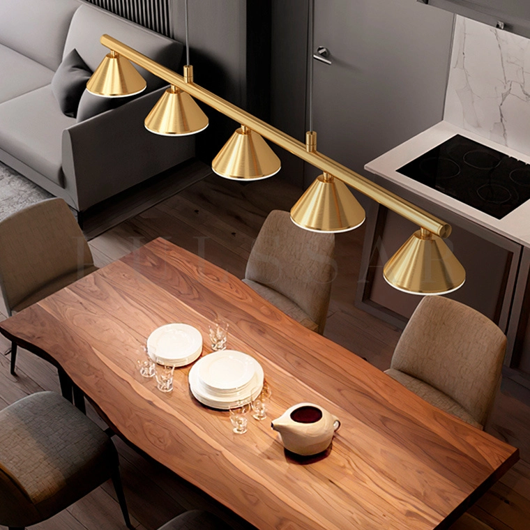 Реечная люстра GENRE LONG