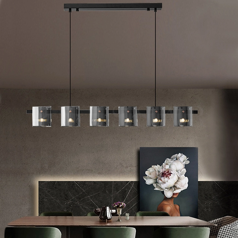 Реечная люстра JANICE LONG