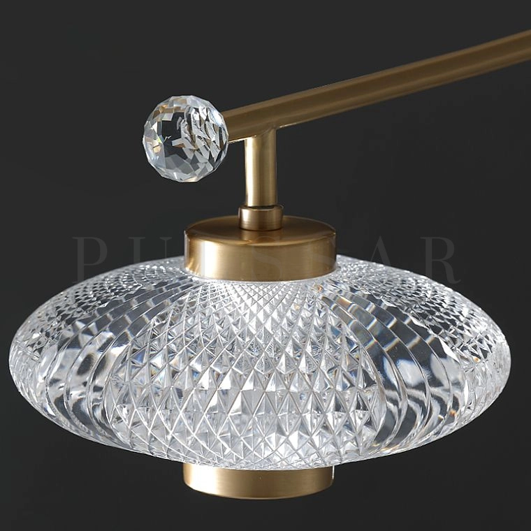 Реечная люстра NICOL LONG