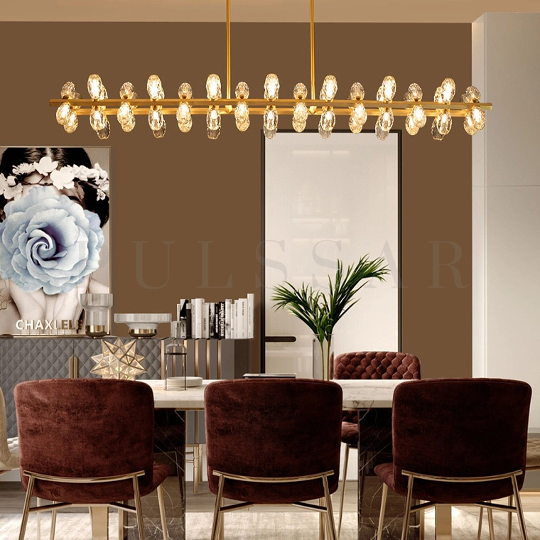 Реечная люстра SELMER LONG