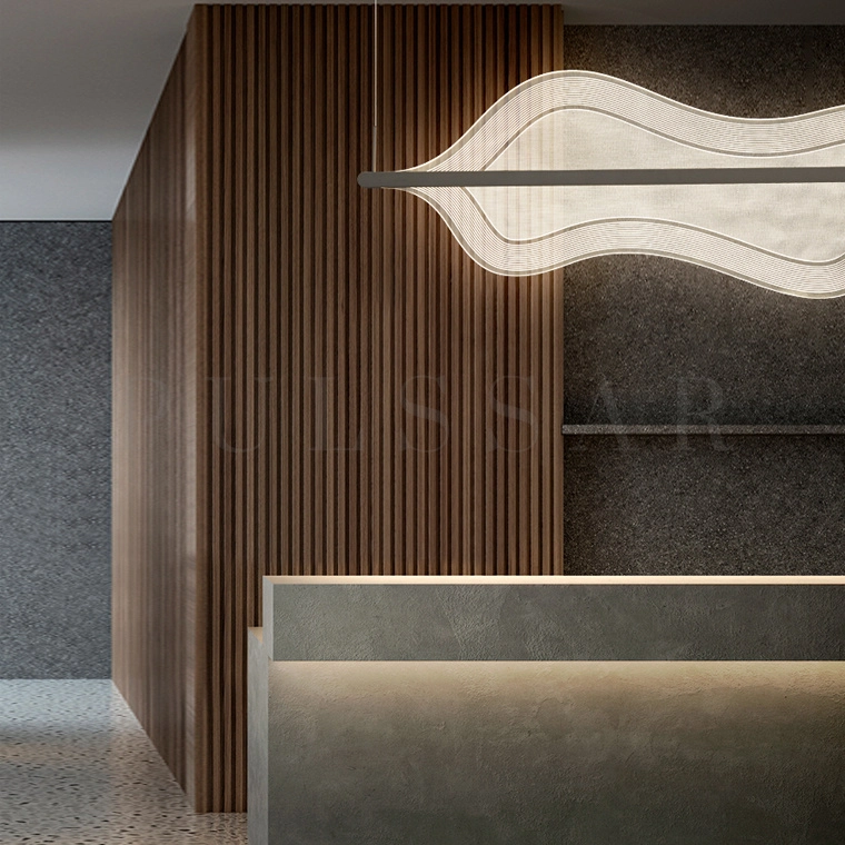 Реечная люстра CARLANTON