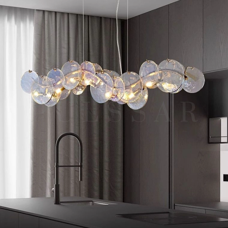 Реечная люстра LORANG WAVE LONG