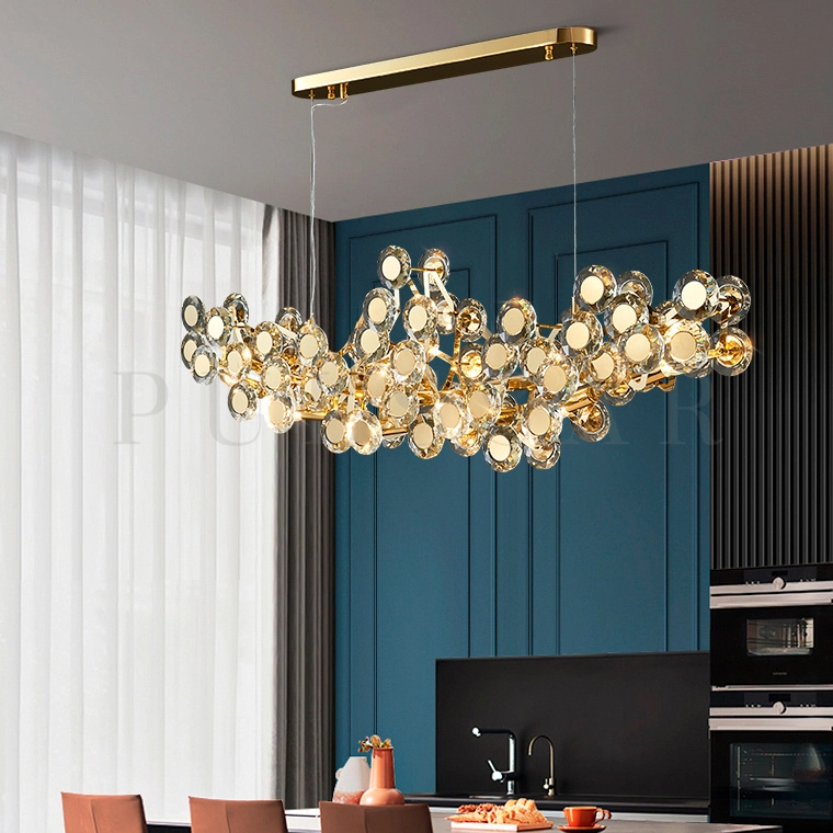 Реечная люстра IOLA LONG