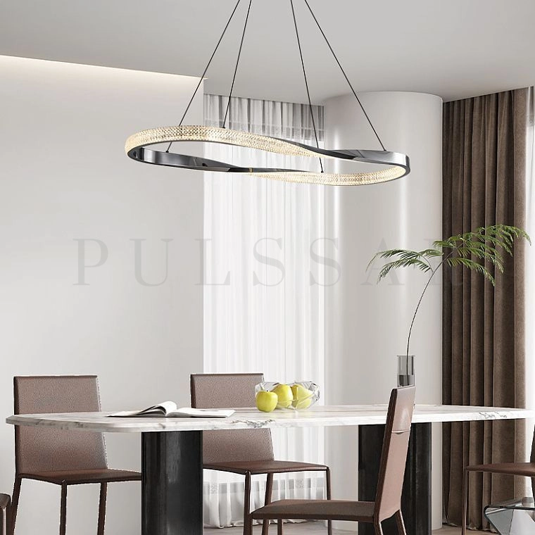 Реечная люстра OBERTON LONG