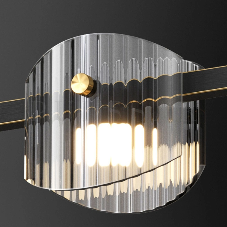 Реечная люстра NICOLETTA D LONG