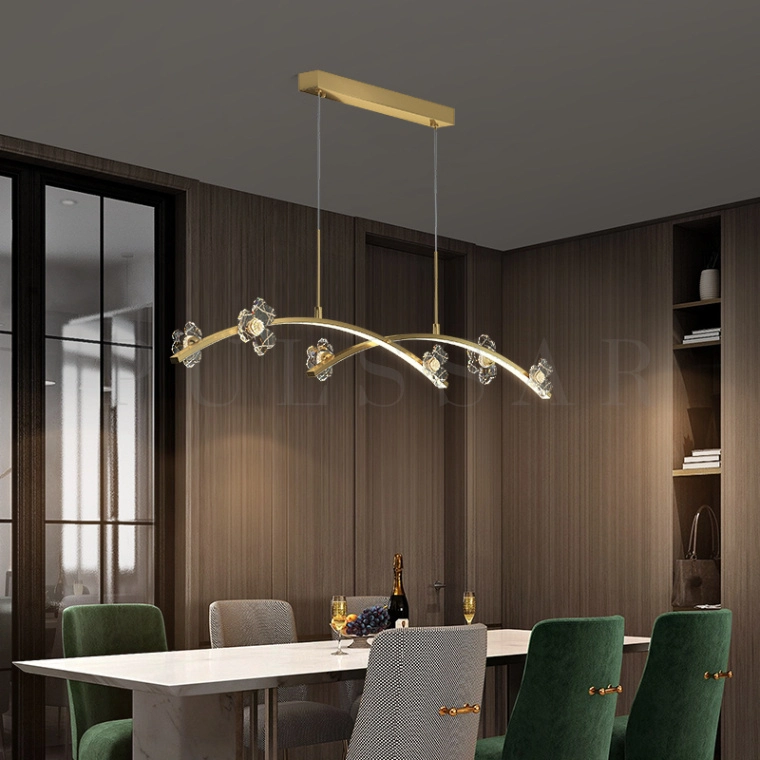 Реечная люстра CAMILIA ARC