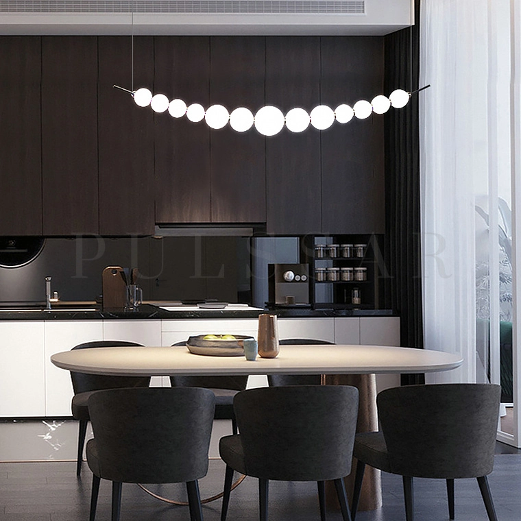 Реечная люстра LIOBA LONG