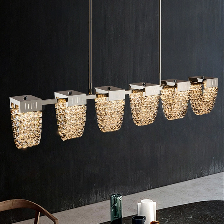 Реечная люстра ALVARIN L