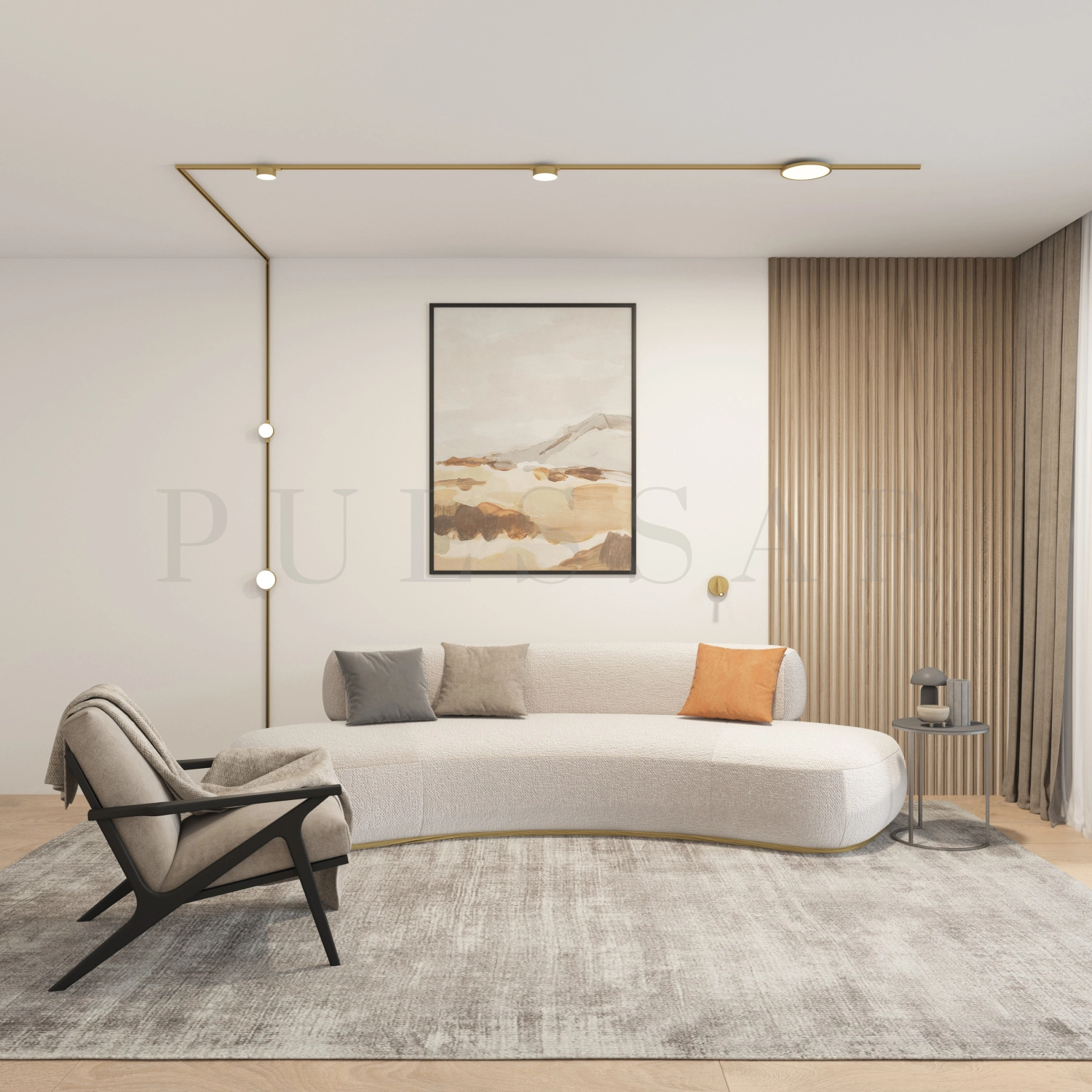 Светильник для трека SHINE FLOW DK5761-SB