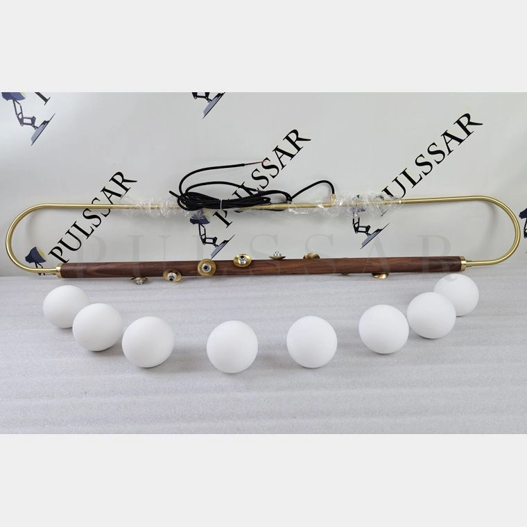 Реечная люстра WEST LONG