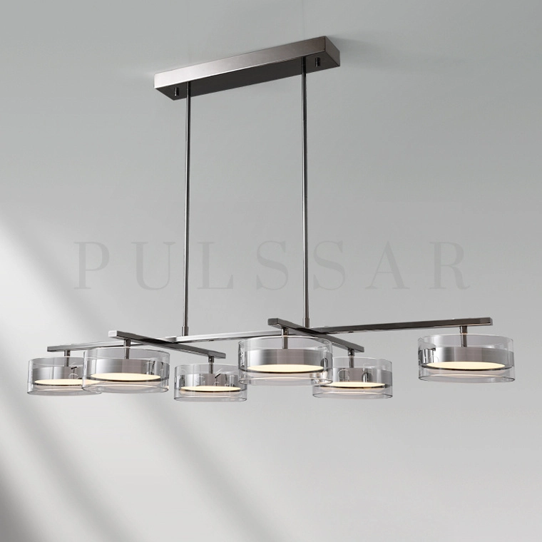 Реечная люстра SHIBA LONG