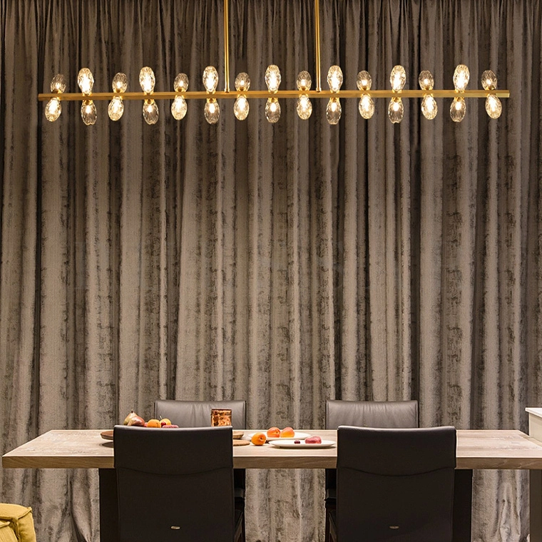 Реечная люстра SELMER LONG