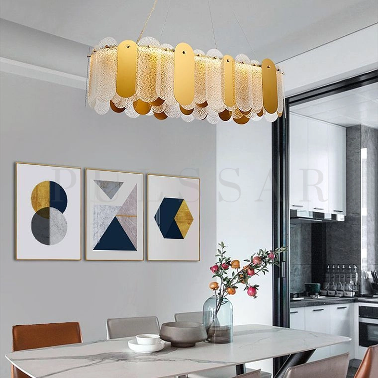 Реечная люстра MARLINA LONG