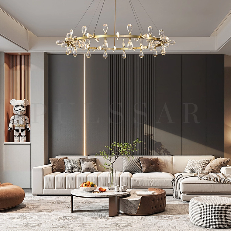 Кольцевая люстра GLORIOLE RING