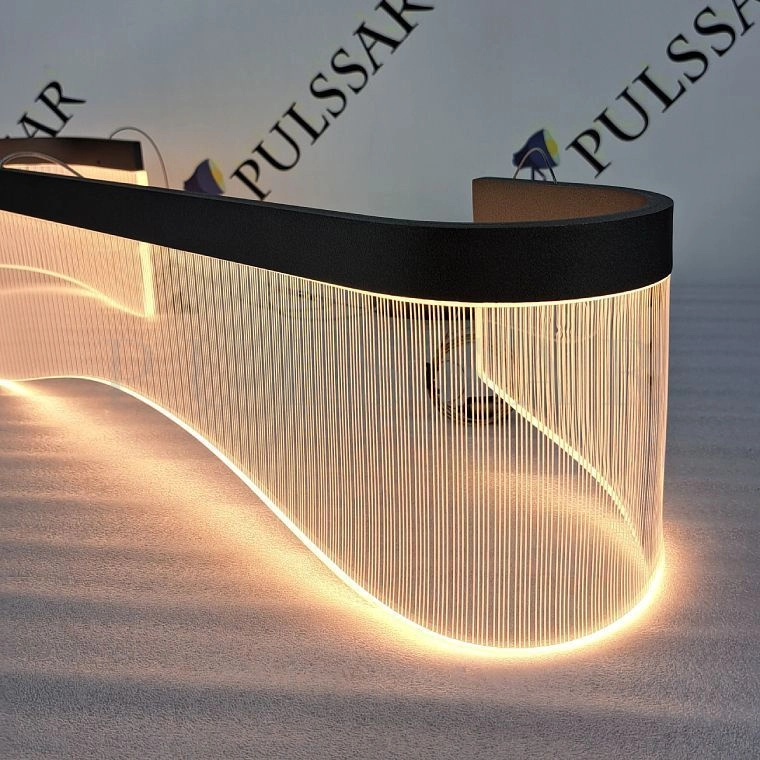 Реечная люстра DANELIUS