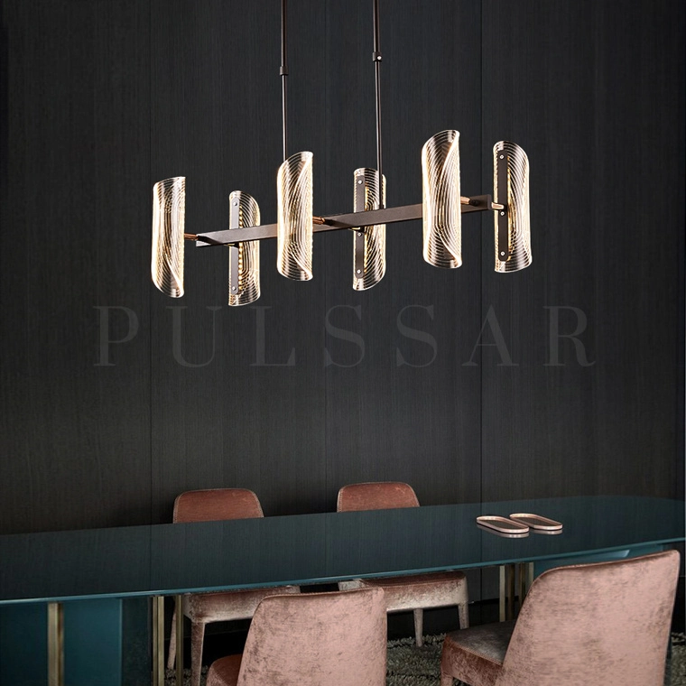 Реечная люстра GAETANO