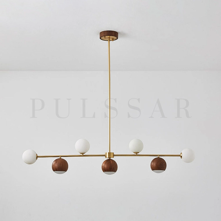 Реечная люстра HUSH LONG