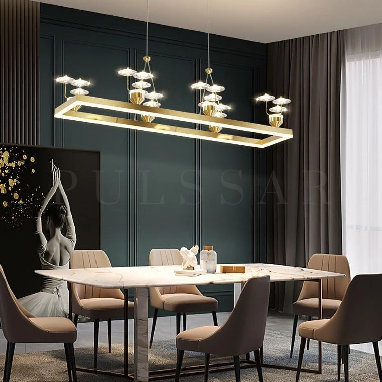 Реечная люстра DOVRA LONG