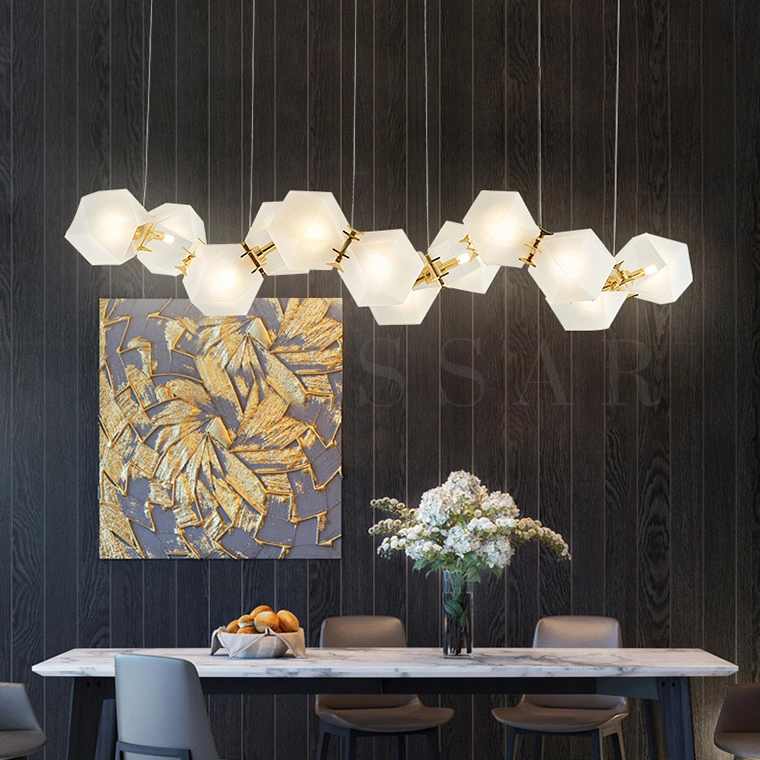 Реечная люстра PHILLIS