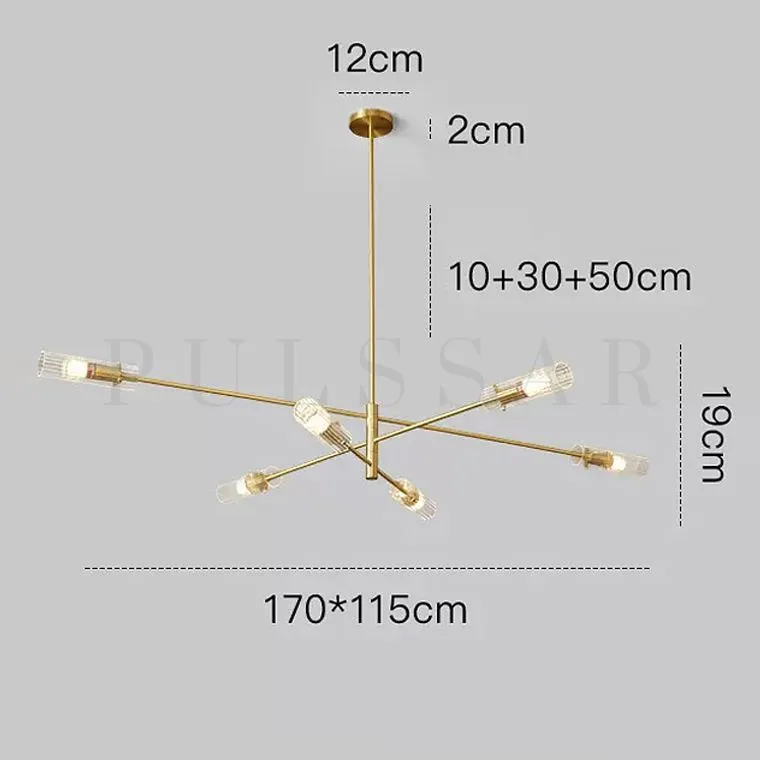 Подвесная люстра RADIANT