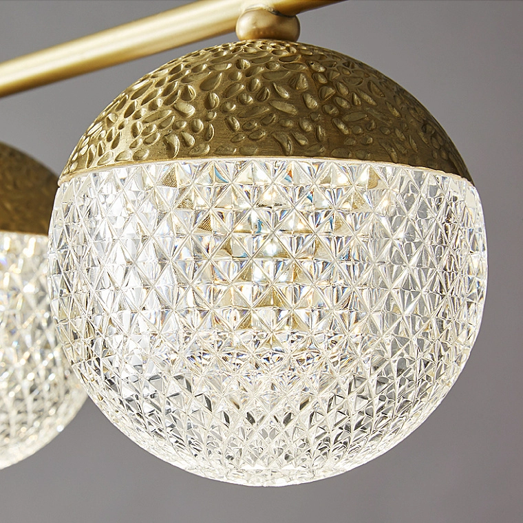 Реечная люстра MEDARD LONG