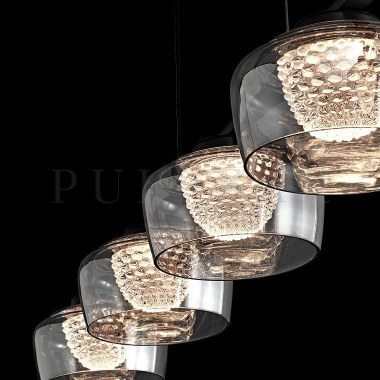 Реечная люстра MILES LONG