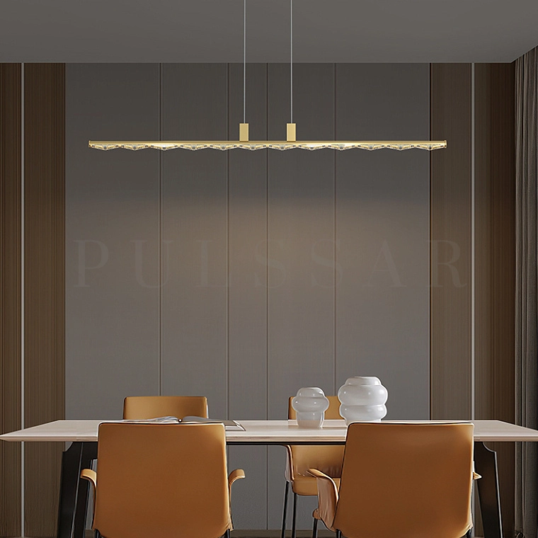 Реечная люстра CARIA LONG