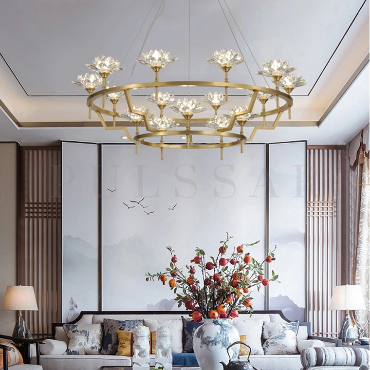 Кольцевая люстра LOTOS