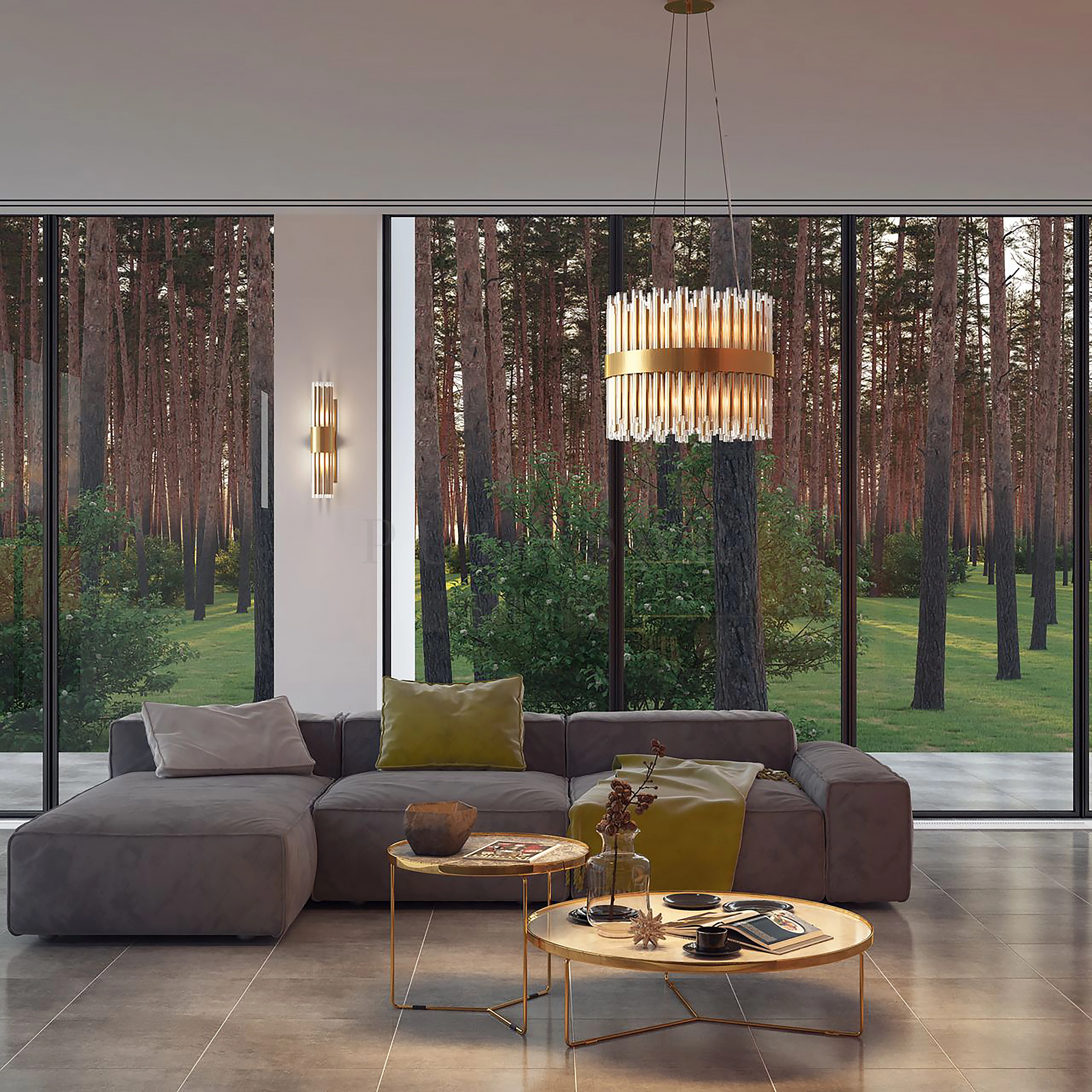 Кольцевая люстра HETEL CL