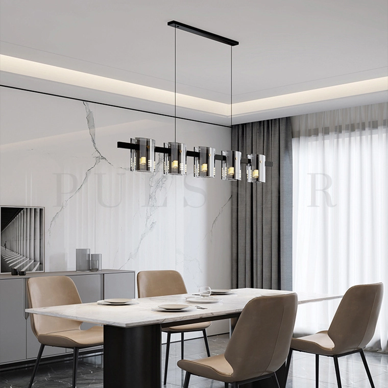 Реечная люстра JANICE LONG