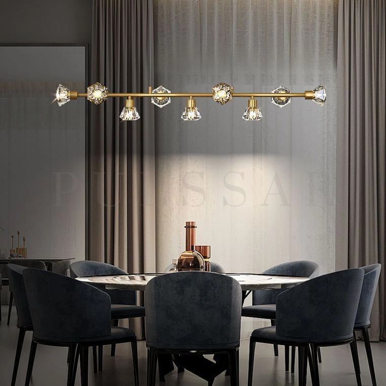 Реечная люстра KENDRA