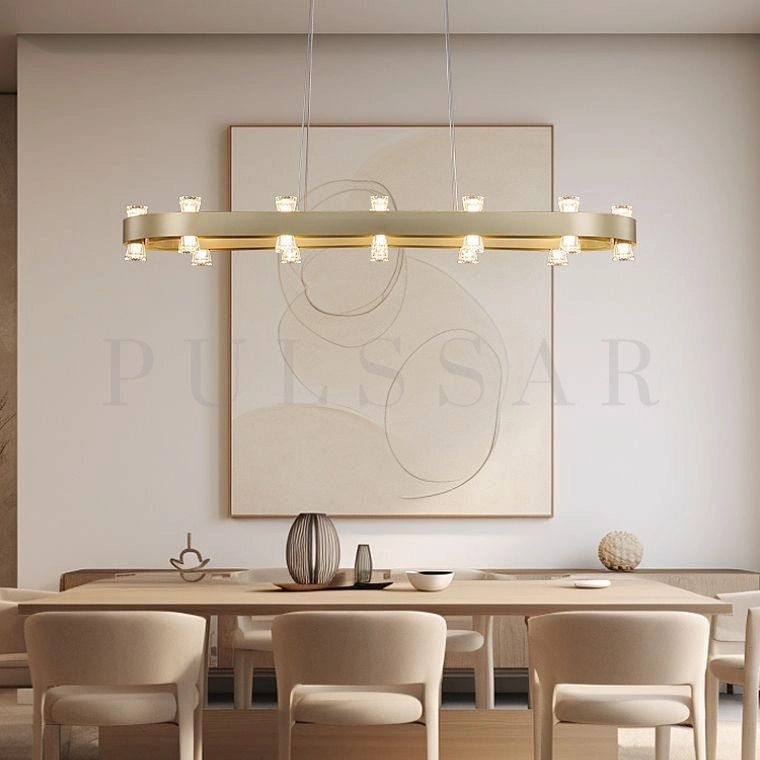 Реечная люстра BRANDON L