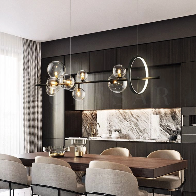 Реечная люстра IONA L