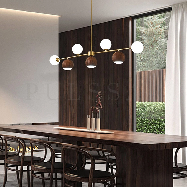 Реечная люстра HUSH LONG