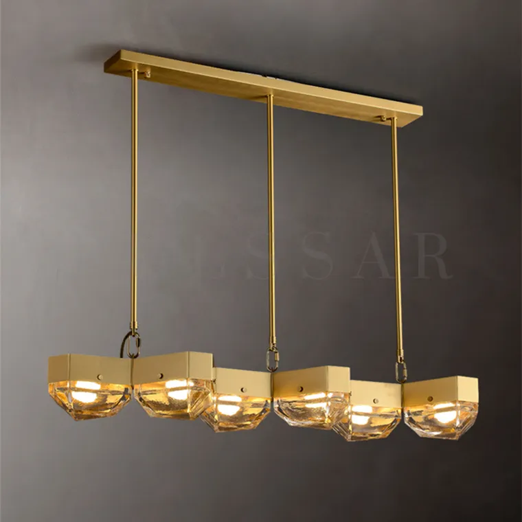 Реечная люстра GALLERY LONG