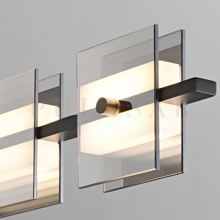 Реечная люстра BRIAND LONG