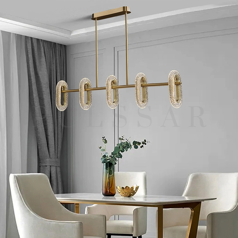 Реечная люстра KEZIA B LONG