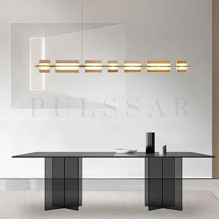 Реечная люстра BRIAND LONG