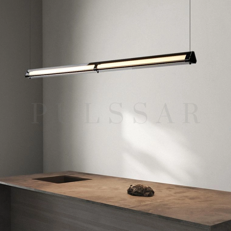 Реечная люстра HAKVIN