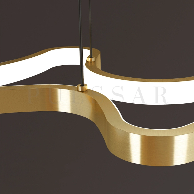 Реечная люстра OVERTON