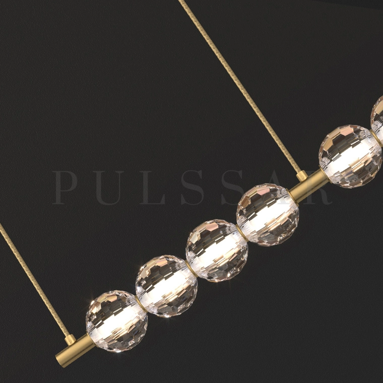 Реечная люстра JILLIAN B LONG