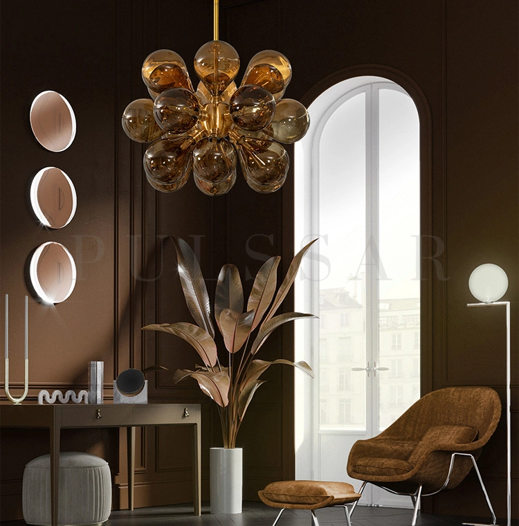 Подвесная люстра GRAPE BLUE